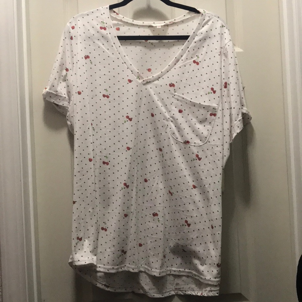 Stella Tweed Cherry Top